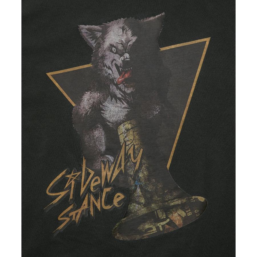 パーカー メンズ SIDEWAY STANCE サイドウェイスタンス ピグメント加工 ウェアウルフ プルパーカー オーバーサイズ スケーター ストリート 韓国 | improves | 14