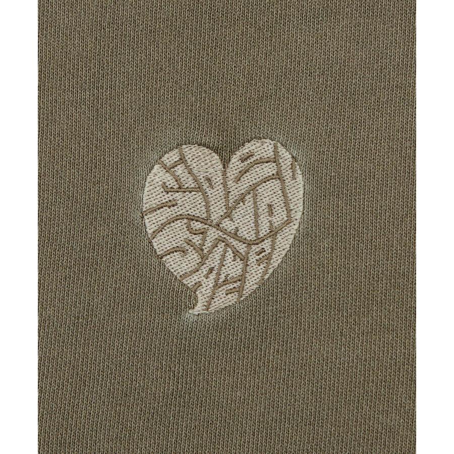 パーカー メンズ SIDEWAY STANCE サイドウェイスタンス ピグメント加工 ハート 刺しゅう ジップアップ パーカー オーバーサイズ スケーター ストリート 韓国 | improves | 16