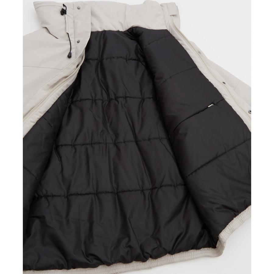 ダウンジャケット メンズ SIDEWAY STANCE ボリュームネック ポリ中綿 ブルゾン オーバーサイズ 大きめ アメカジ カジュアル スケーター ストリート 韓国 | improves | 19