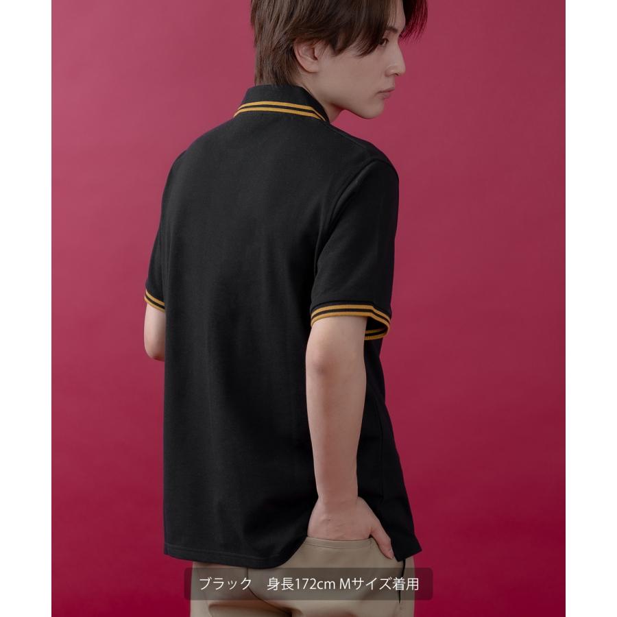 半袖 ポロシャツ メンズ レディース サイドウェイスタンス ワンポイント 刺繍 Tシャツ アメカジ カジュアル スケーター ストリート 古着MIX 韓国ファッション | improves | 15