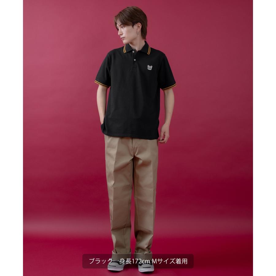 半袖 ポロシャツ メンズ レディース サイドウェイスタンス ワンポイント 刺繍 Tシャツ アメカジ カジュアル スケーター ストリート 古着MIX 韓国ファッション | improves | 16