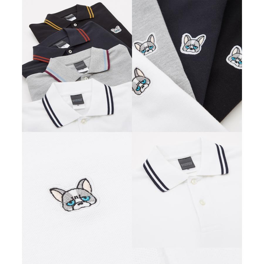 半袖 ポロシャツ メンズ レディース サイドウェイスタンス ワンポイント 刺繍 Tシャツ アメカジ カジュアル スケーター ストリート 古着MIX 韓国ファッション | improves | 21