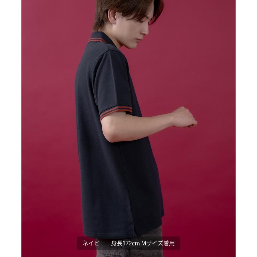 半袖 ポロシャツ メンズ レディース サイドウェイスタンス ワンポイント 刺繍 Tシャツ アメカジ カジュアル スケーター ストリート 古着MIX 韓国ファッション | improves | 06