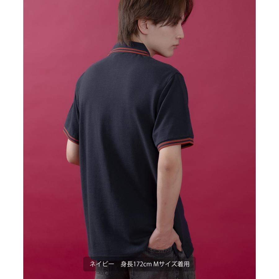 半袖 ポロシャツ メンズ レディース サイドウェイスタンス ワンポイント 刺繍 Tシャツ アメカジ カジュアル スケーター ストリート 古着MIX 韓国ファッション | improves | 07