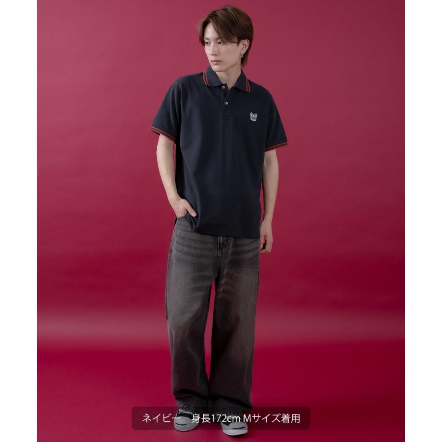 半袖 ポロシャツ メンズ レディース サイドウェイスタンス ワンポイント 刺繍 Tシャツ アメカジ カジュアル スケーター ストリート 古着MIX 韓国ファッション | improves | 08