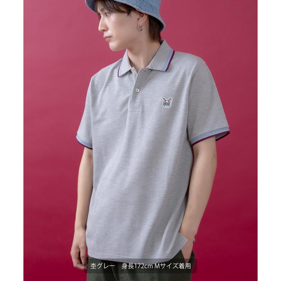 半袖 ポロシャツ メンズ レディース サイドウェイスタンス ワンポイント 刺繍 Tシャツ アメカジ カジュアル スケーター ストリート 古着MIX 韓国ファッション | improves | 09