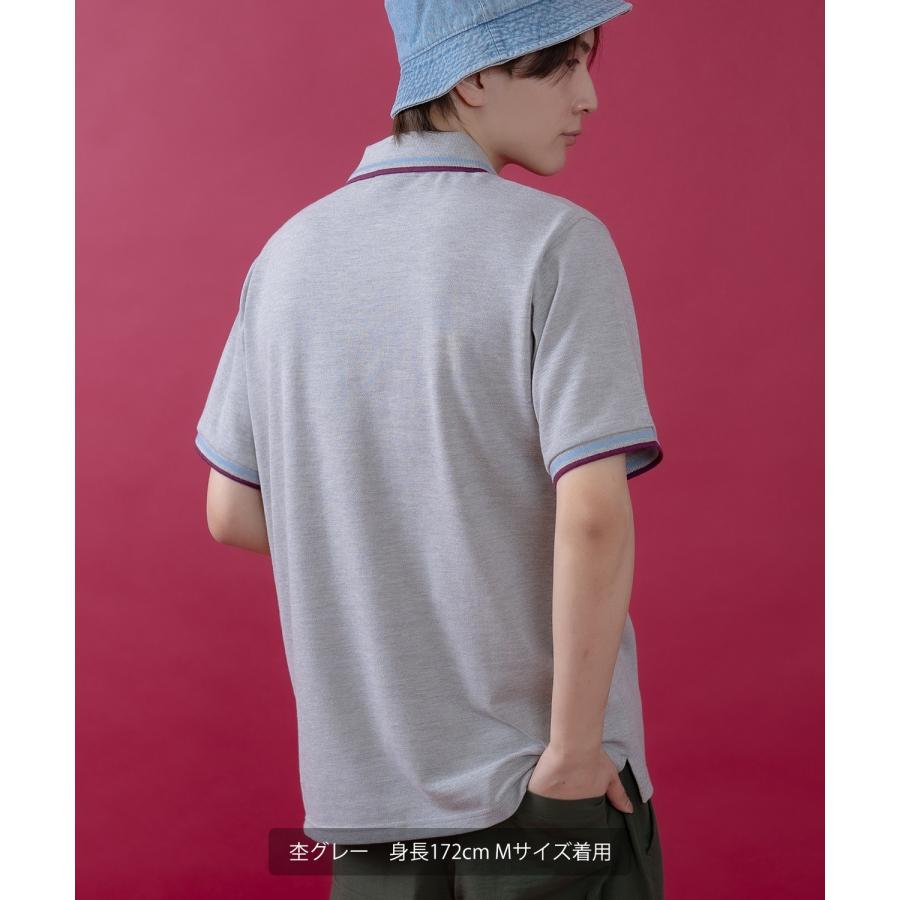 半袖 ポロシャツ メンズ レディース サイドウェイスタンス ワンポイント 刺繍 Tシャツ アメカジ カジュアル スケーター ストリート 古着MIX 韓国ファッション | improves | 11