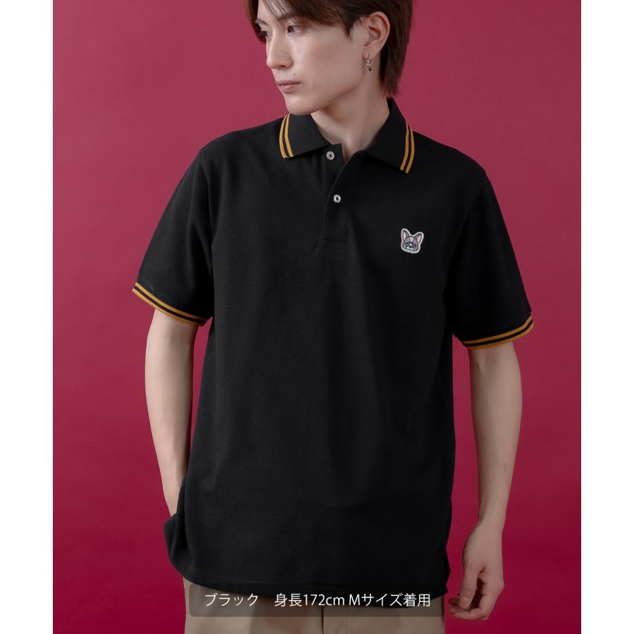 半袖 ポロシャツ メンズ レディース サイドウェイスタンス ワンポイント 刺繍 Tシャツ アメカジ カジュアル スケーター ストリート 古着MIX 韓国ファッション | improves | 13