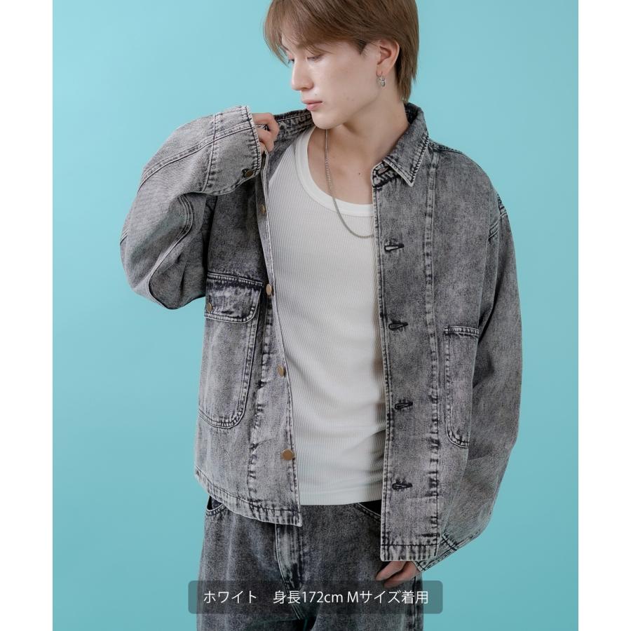 タンクトップ メンズ レディース サイドウェイスタンス ワッフル トップス アメカジ カジュアル スケーター ストリート 古着MIX 韓国ファッション | improves | 11