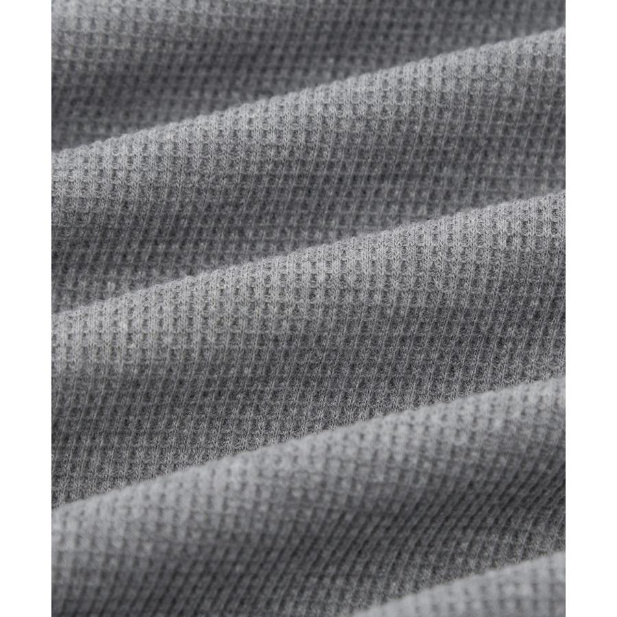 長袖Tシャツ メンズ レディース ワッフル クルー ネック カットソー 大きめ アメカジ カジュアル スケーター ストリート 古着MIX 韓国ファッション | improves | 22