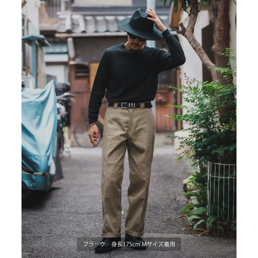 長袖Tシャツ メンズ レディース ワッフル クルー ネック カットソー 大きめ アメカジ カジュアル スケーター ストリート 古着MIX 韓国ファッション | improves | 08