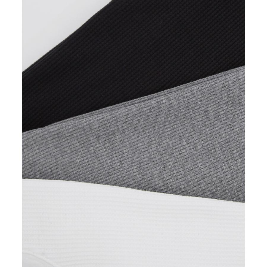 長袖Tシャツ メンズ レディース ワッフル ヘンリー ネック カットソー 大きめ アメカジ カジュアル スケーター ストリート 古着MIX 韓国ファッション | improves | 20