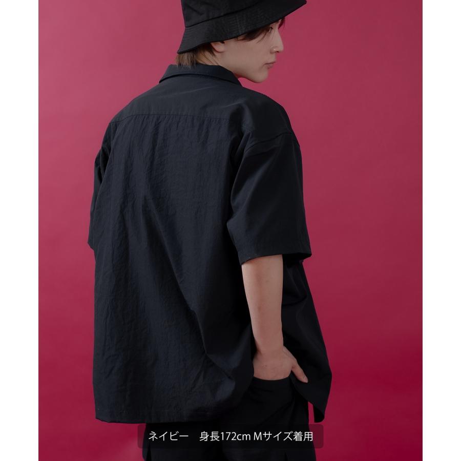 半袖シャツ メンズ レディース サイドウェイスタンス ミリタリーシャツ イージーケア アメカジ カジュアル スケーター ストリート 古着MIX 韓国ファッション | improves | 18