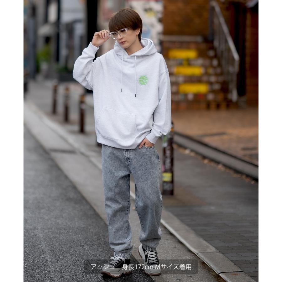 パーカー メンズ SIDEWAY STANCE サイドウェイスタンス オリジナルプリント グラフィック スウェット ガムボール オーバーサイズ アメカジ カジュアル | improves | 17