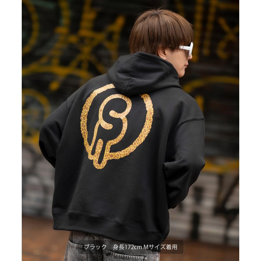 パーカー メンズ SIDEWAY STANCE サイドウェイスタンス オリジナルプリント グラフィック スウェット ジラフロゴ オーバーサイズ アメカジ カジュアル | improves | 14