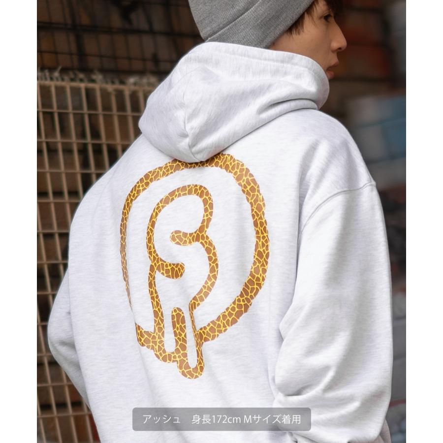 パーカー メンズ SIDEWAY STANCE サイドウェイスタンス オリジナルプリント グラフィック スウェット ジラフロゴ オーバーサイズ アメカジ カジュアル | improves | 10