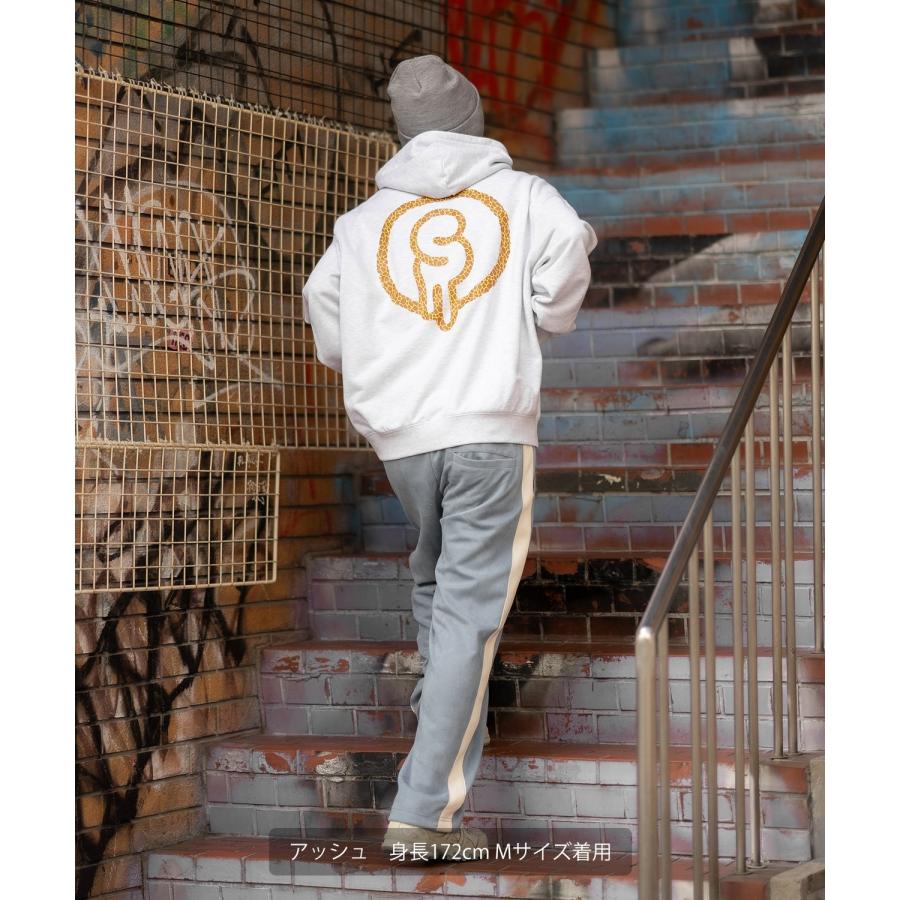 パーカー メンズ SIDEWAY STANCE サイドウェイスタンス オリジナルプリント グラフィック スウェット ジラフロゴ オーバーサイズ アメカジ カジュアル | improves | 12