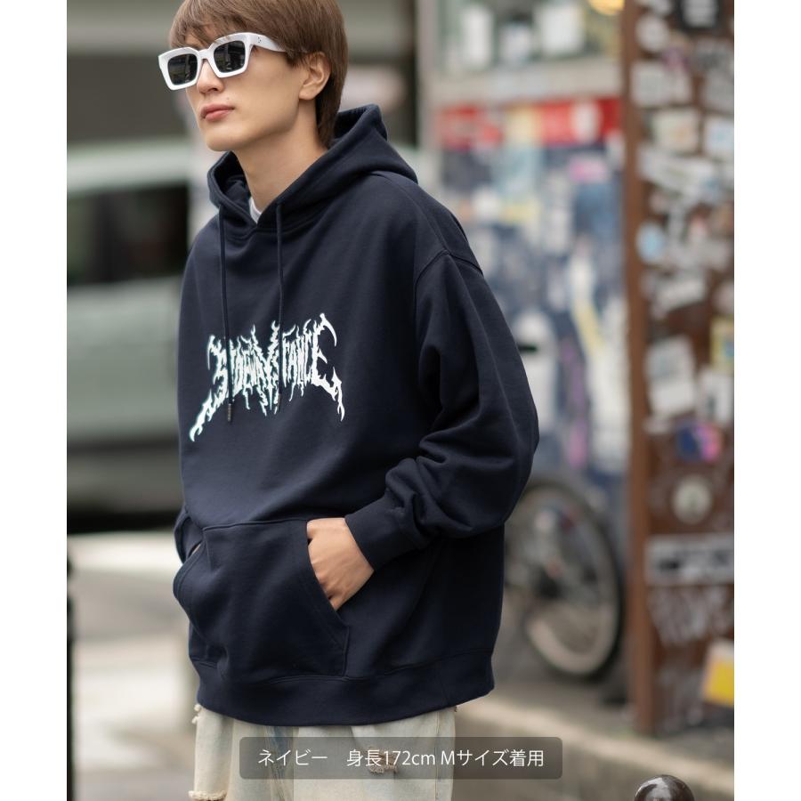 パーカー メンズ SIDEWAY STANCE サイドウェイスタンス オリジナルプリント グラフィック スウェット バンドロゴ オーバーサイズ アメカジ カジュアル | improves | 14