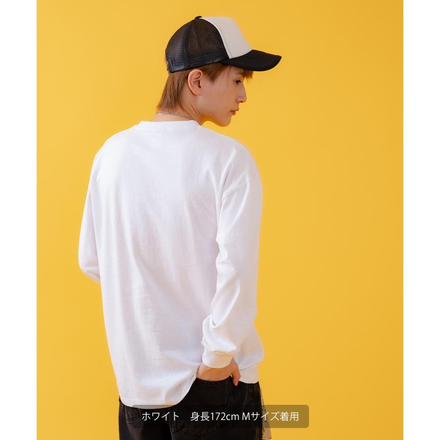 長袖Tシャツ メンズ SIDEWAY STANCE サイドウェイスタンス オリジナルプリント メタルバンド グラフィック ロンT カットソー スケーター ストリート 古着 韓国 | improves | 05