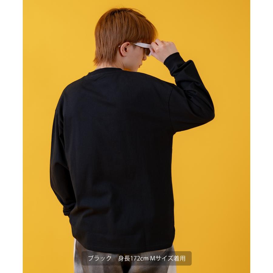 長袖Tシャツ メンズ SIDEWAY STANCE サイドウェイスタンス オリジナルプリント メタルバンド グラフィック ロンT カットソー スケーター ストリート 古着 韓国 | improves | 07