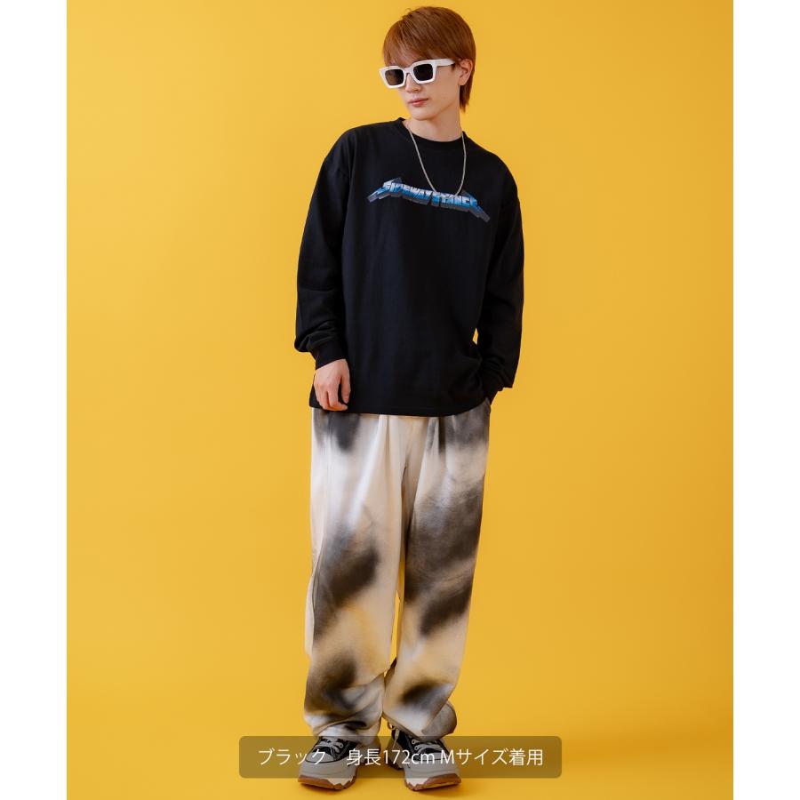 長袖Tシャツ メンズ SIDEWAY STANCE サイドウェイスタンス オリジナルプリント メタルバンド グラフィック ロンT カットソー スケーター ストリート 古着 韓国 | improves | 08