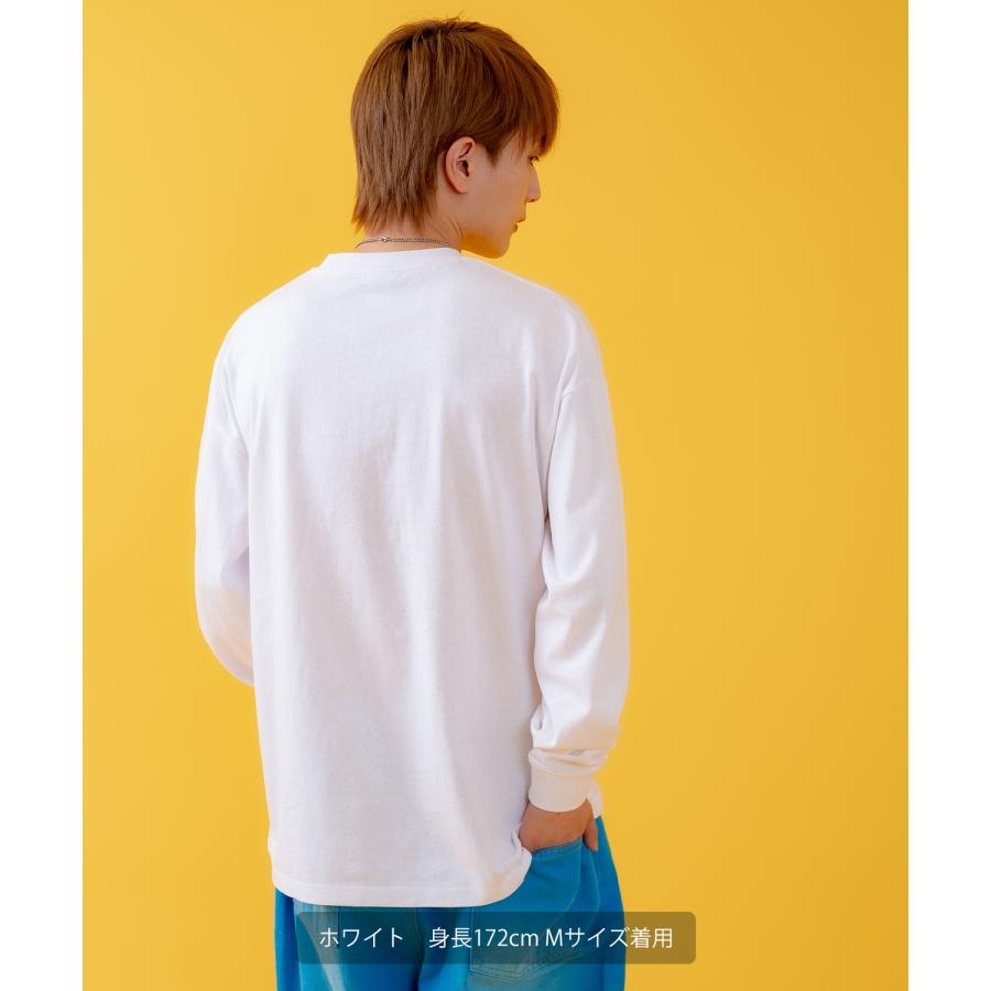 長袖Tシャツ メンズ SIDEWAY STANCE サイドウェイスタンス オリジナルプリント レンジャーロゴ グラフィック ロンT カットソー スケーター ストリート 古着 韓国 | improves | 04