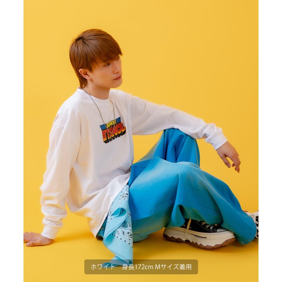 長袖Tシャツ メンズ SIDEWAY STANCE サイドウェイスタンス オリジナルプリント レンジャーロゴ グラフィック ロンT カットソー スケーター ストリート 古着 韓国 | improves | 05