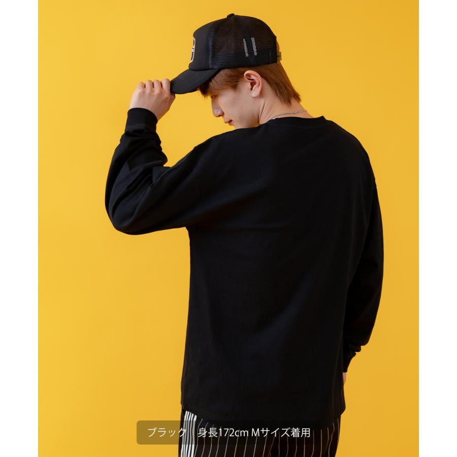 長袖Tシャツ メンズ SIDEWAY STANCE サイドウェイスタンス オリジナルプリント レンジャーロゴ グラフィック ロンT カットソー スケーター ストリート 古着 韓国 | improves | 09