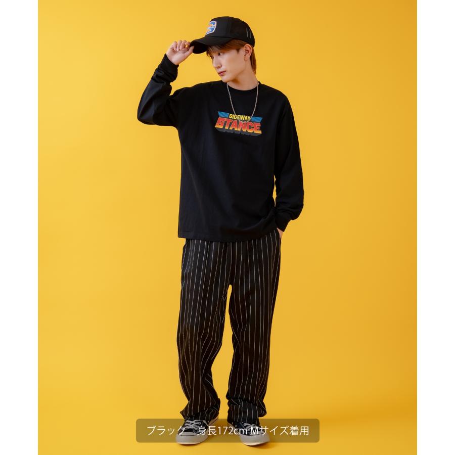 長袖Tシャツ メンズ SIDEWAY STANCE サイドウェイスタンス オリジナルプリント レンジャーロゴ グラフィック ロンT カットソー スケーター ストリート 古着 韓国 | improves | 10