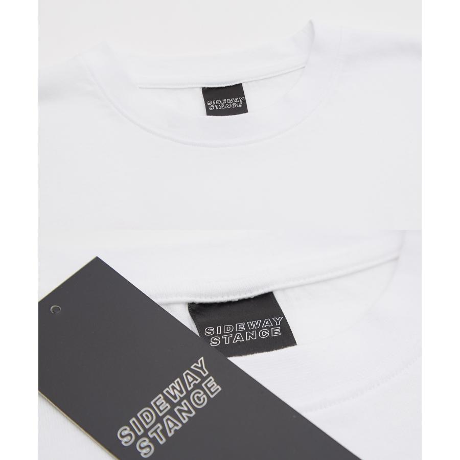 長袖Tシャツ メンズ SIDEWAY STANCE サイドウェイスタンス オリジナルプリント ダウナーベア グラフィック ロンT カットソー スケーター ストリート 古着 韓国 | improves | 11