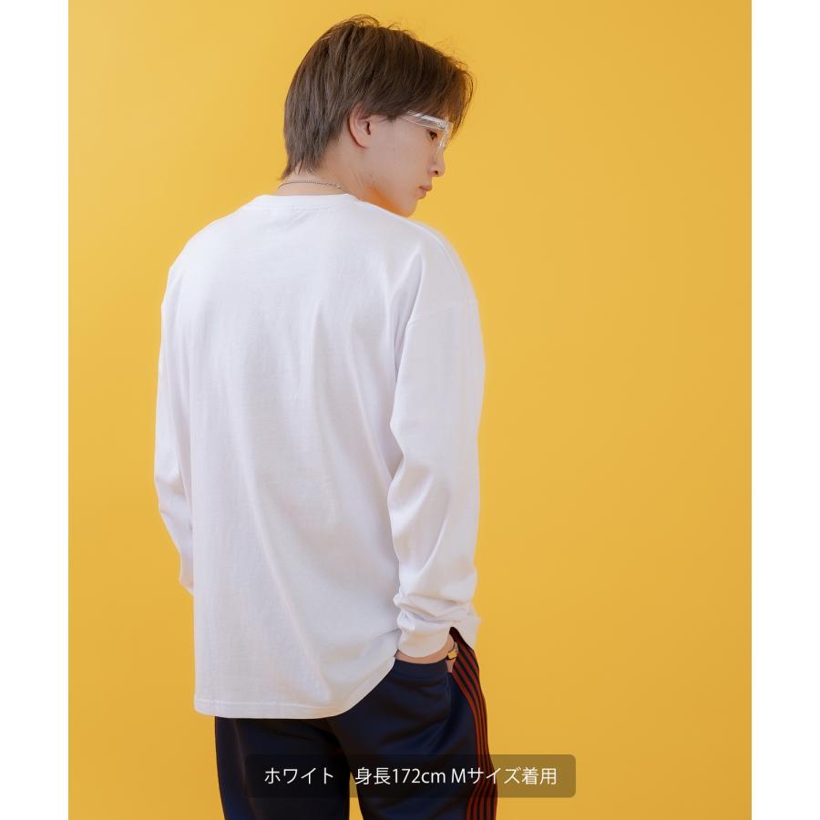 長袖Tシャツ メンズ SIDEWAY STANCE サイドウェイスタンス オリジナルプリント レトロゲーム グラフィック ロンT カットソー スケーター ストリート 古着 韓国 | improves | 05