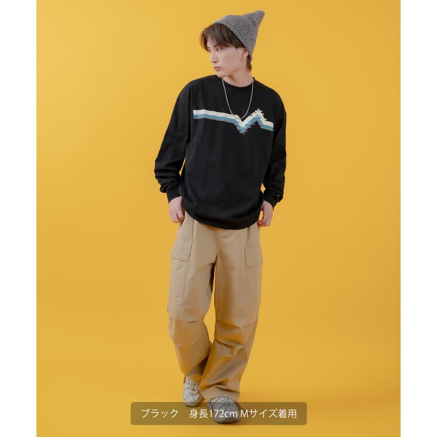 長袖Tシャツ メンズ SIDEWAY STANCE サイドウェイスタンス オリジナルプリント レトロゲーム グラフィック ロンT カットソー スケーター ストリート 古着 韓国 | improves | 11