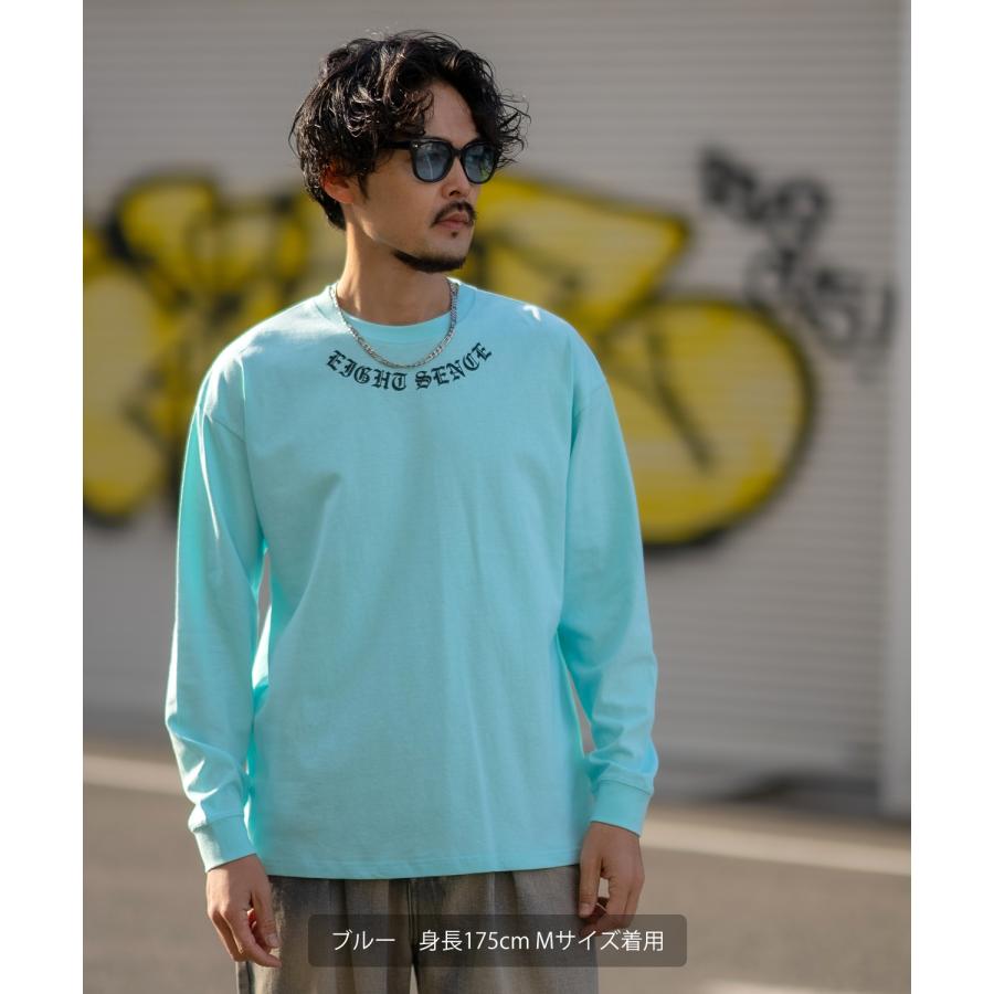 長袖Tシャツ メンズ レディース SIDEWAY STANCE サイドウェイスタンス ネックロゴ グラフィック ロンT カットソー スケーター ストリート 韓国 | improves | 15