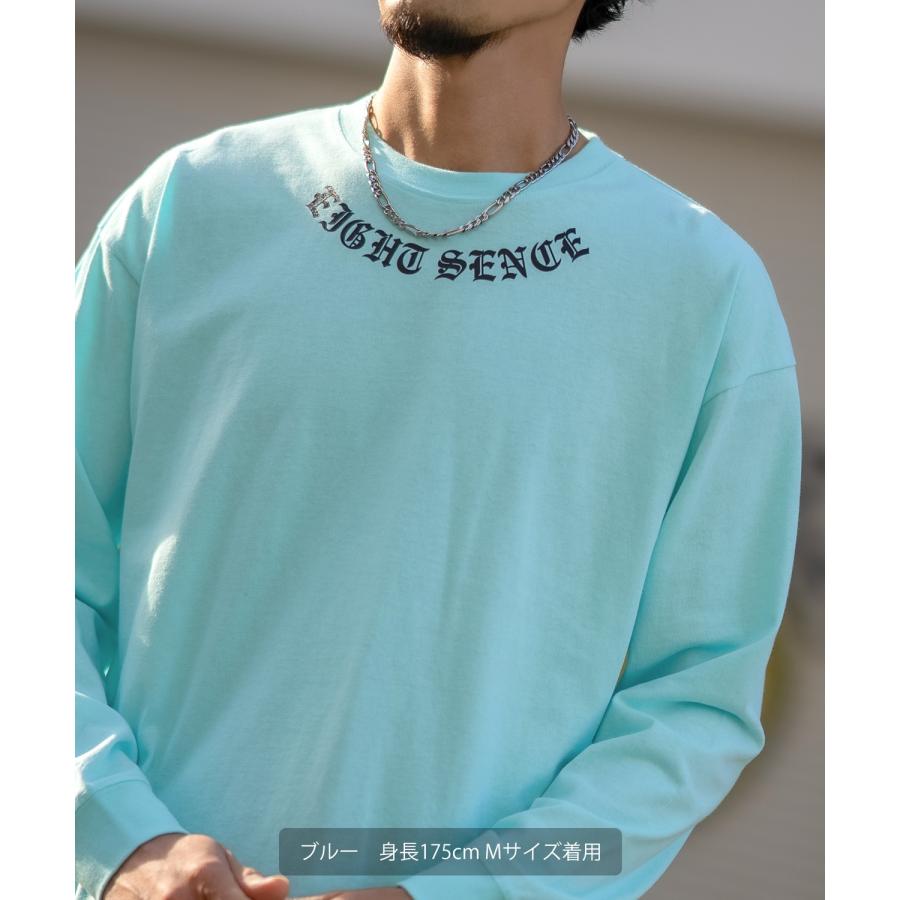 長袖Tシャツ メンズ レディース SIDEWAY STANCE サイドウェイスタンス ネックロゴ グラフィック ロンT カットソー スケーター ストリート 韓国 | improves | 17