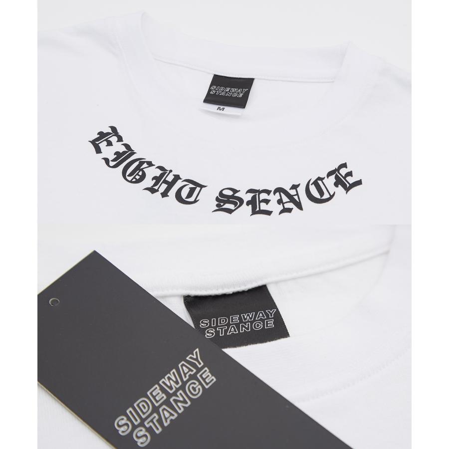 長袖Tシャツ メンズ レディース SIDEWAY STANCE サイドウェイスタンス ネックロゴ グラフィック ロンT カットソー スケーター ストリート 韓国 | improves | 20