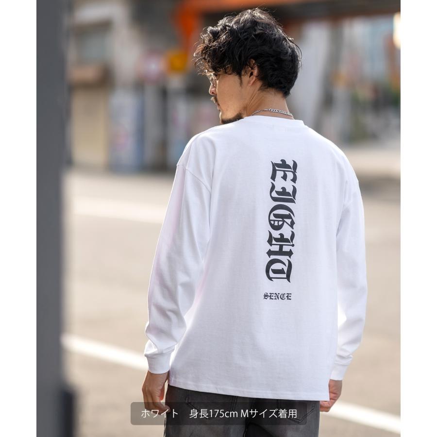 長袖Tシャツ メンズ レディース SIDEWAY STANCE サイドウェイスタンス ネックロゴ グラフィック ロンT カットソー スケーター ストリート 韓国 | improves | 05