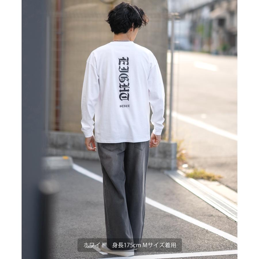 長袖Tシャツ メンズ レディース SIDEWAY STANCE サイドウェイスタンス ネックロゴ グラフィック ロンT カットソー スケーター ストリート 韓国 | improves | 07