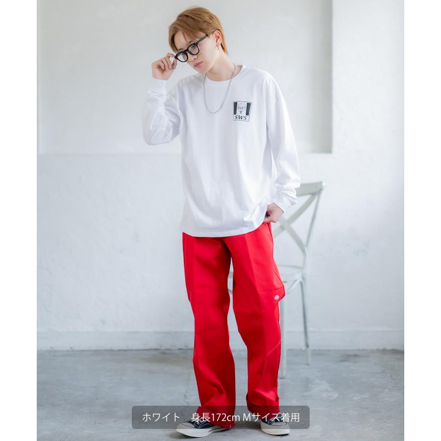 長袖Tシャツ メンズ SIDEWAY STANCE サイドウェイスタンス オリジナルプリント SWSチキン カットソー ロンT カジュアル スケーター ストリート 古着MIX 韓国 | improves | 06