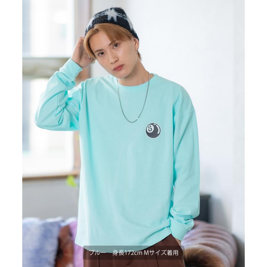 長袖Tシャツ メンズ SIDEWAY STANCE サイドウェイスタンス オリジナルプリント Sボール カットソー ロンT カジュアル スケーター ストリート 古着MIX 韓国 | improves | 13