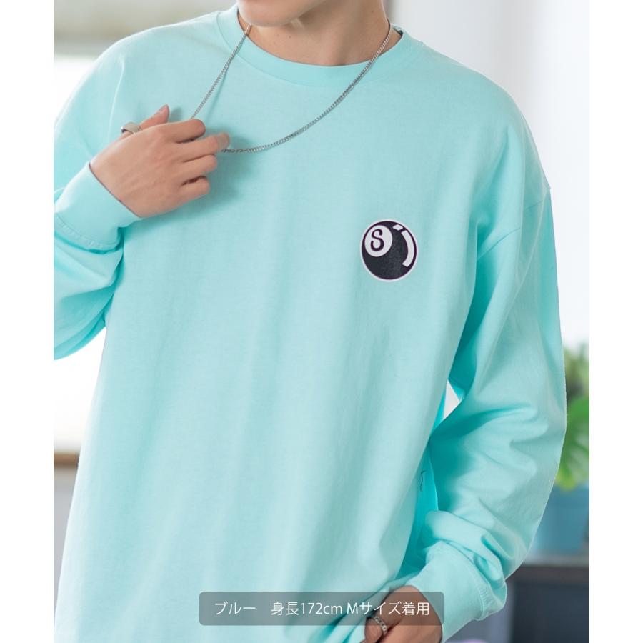 長袖Tシャツ メンズ SIDEWAY STANCE サイドウェイスタンス オリジナルプリント Sボール カットソー ロンT カジュアル スケーター ストリート 古着MIX 韓国 | improves | 14