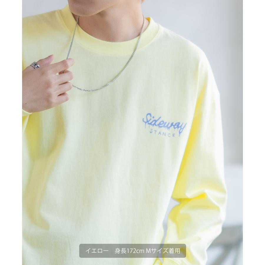 長袖Tシャツ メンズ SIDEWAY STANCE サイドウェイスタンス オリジナルプリント スープ缶 カットソー ロンT カジュアル スケーター ストリート 古着MIX 韓国 | improves | 14
