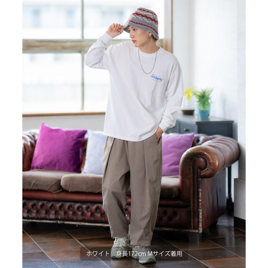 長袖Tシャツ メンズ SIDEWAY STANCE サイドウェイスタンス オリジナルプリント スープ缶 カットソー ロンT カジュアル スケーター ストリート 古着MIX 韓国 | improves | 06