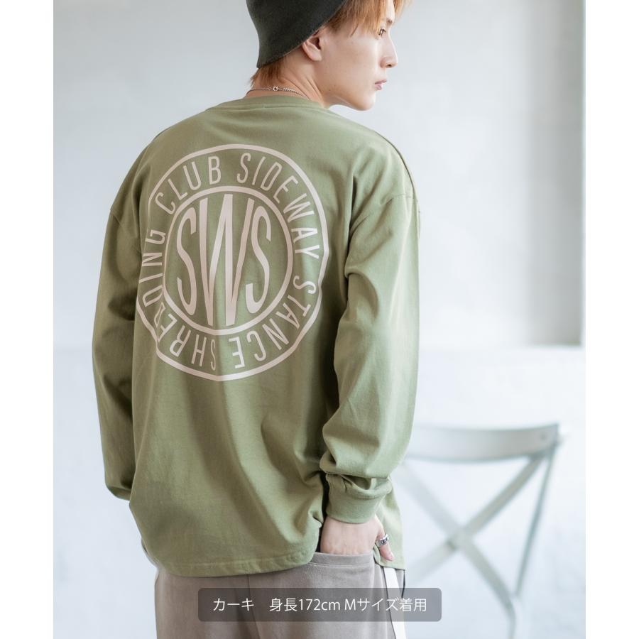 長袖Tシャツ メンズ SIDEWAY STANCE サイドウェイスタンス オリジナルプリント サークルロゴ カットソー ロンT カジュアル スケーター ストリート 古着MIX 韓国 | improves | 16