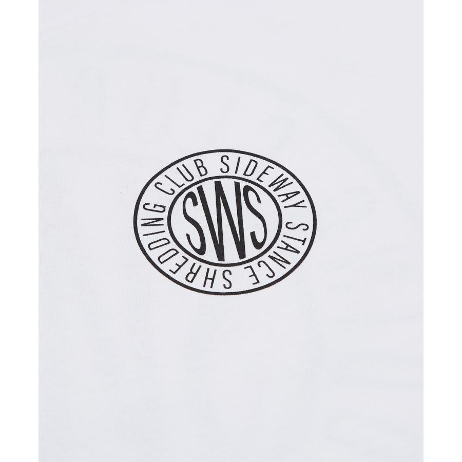 長袖Tシャツ メンズ SIDEWAY STANCE サイドウェイスタンス オリジナルプリント サークルロゴ カットソー ロンT カジュアル スケーター ストリート 古着MIX 韓国 | improves | 20