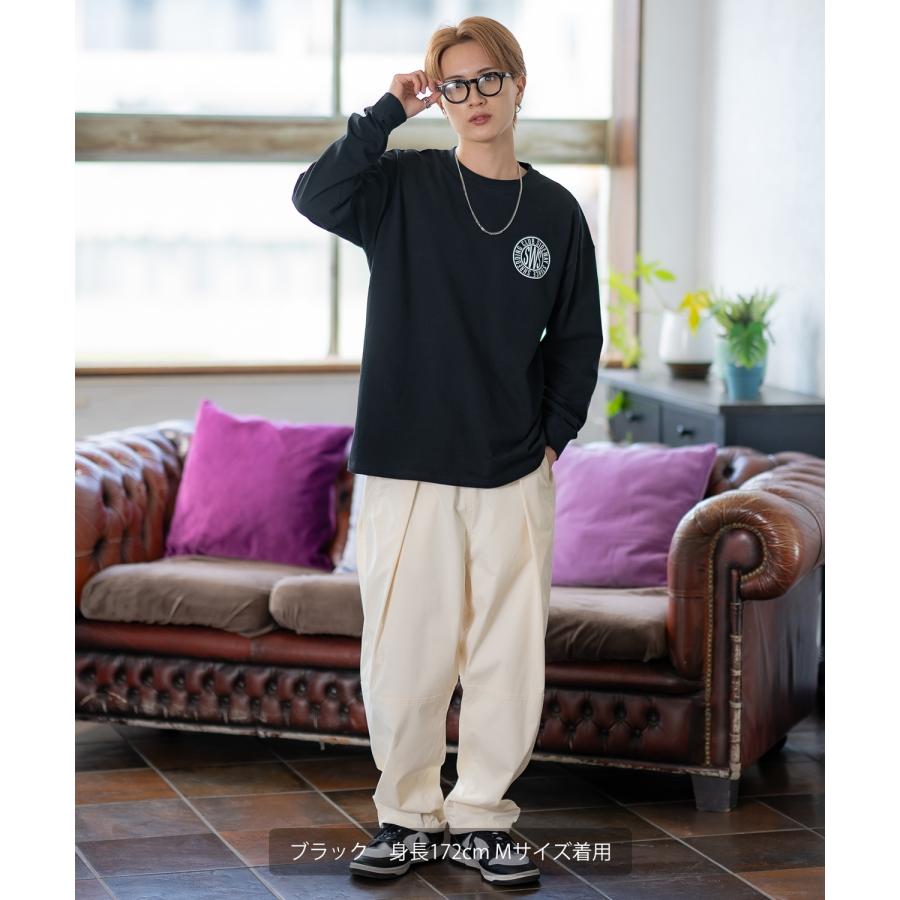 長袖Tシャツ メンズ SIDEWAY STANCE サイドウェイスタンス オリジナルプリント サークルロゴ カットソー ロンT カジュアル スケーター ストリート 古着MIX 韓国 | improves | 07