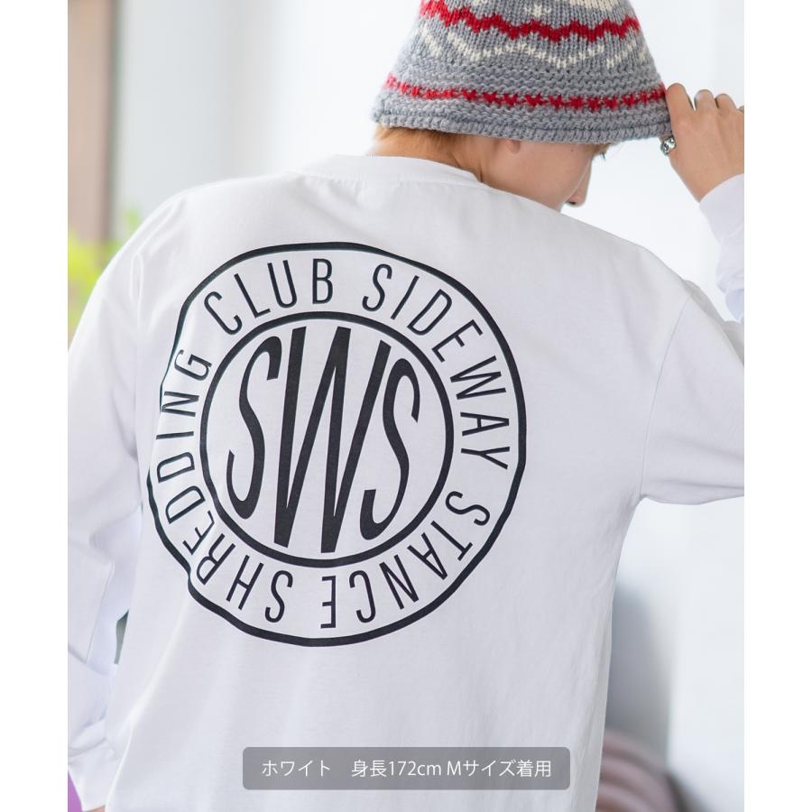 長袖Tシャツ メンズ SIDEWAY STANCE サイドウェイスタンス オリジナルプリント サークルロゴ カットソー ロンT カジュアル スケーター ストリート 古着MIX 韓国 | improves | 12