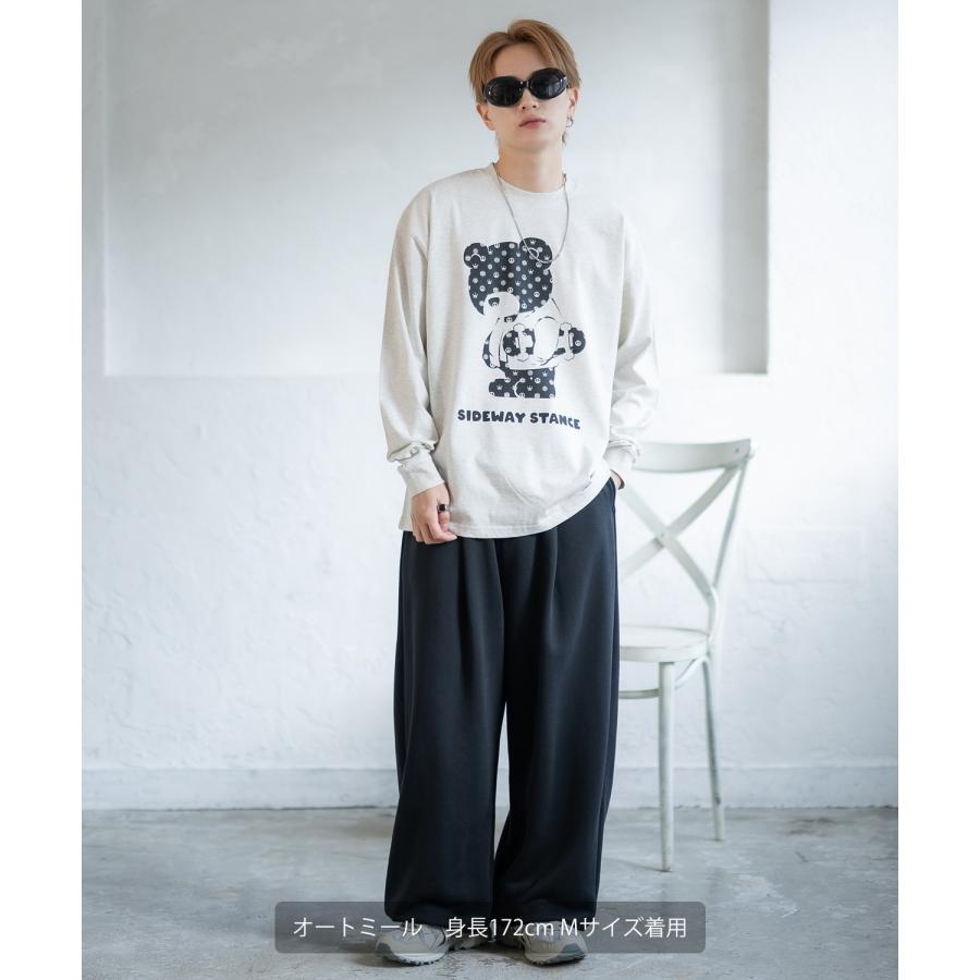 長袖Tシャツ メンズ SIDEWAY STANCE サイドウェイスタンス オリジナルプリント モノグラム カットソー ロンT カジュアル スケーター ストリート 古着MIX 韓国 | improves | 14