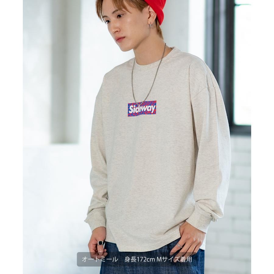 長袖Tシャツ メンズ SIDEWAY STANCE サイドウェイスタンス オリジナルプリント ボックスロゴ カットソー ロンT カジュアル スケーター ストリート 古着MIX 韓国 | improves | 14