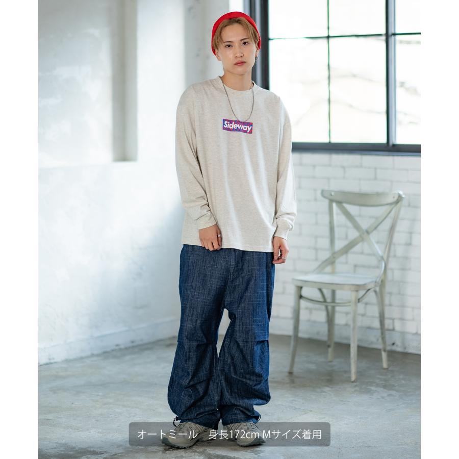 長袖Tシャツ メンズ SIDEWAY STANCE サイドウェイスタンス オリジナルプリント ボックスロゴ カットソー ロンT カジュアル スケーター ストリート 古着MIX 韓国 | improves | 16