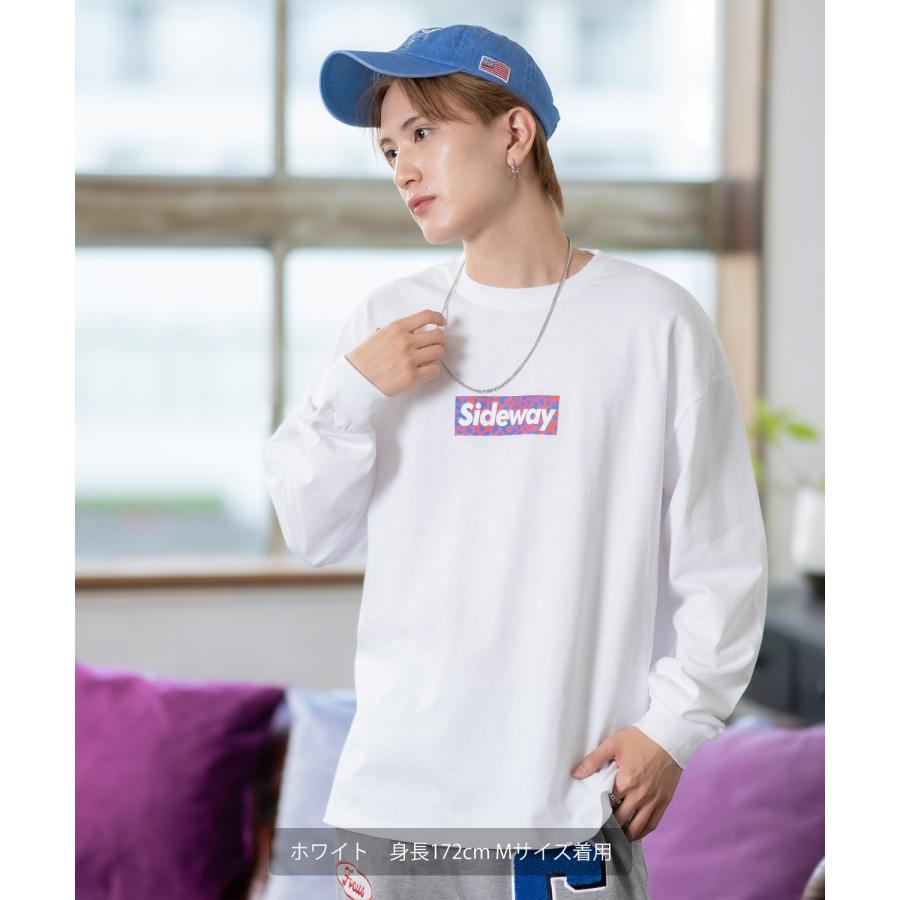 長袖Tシャツ メンズ SIDEWAY STANCE サイドウェイスタンス オリジナルプリント ボックスロゴ カットソー ロンT カジュアル スケーター ストリート 古着MIX 韓国 | improves | 04